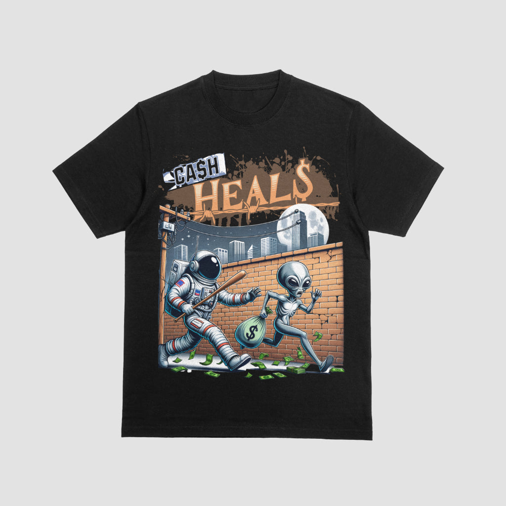 Cash Heals Graphic Tee