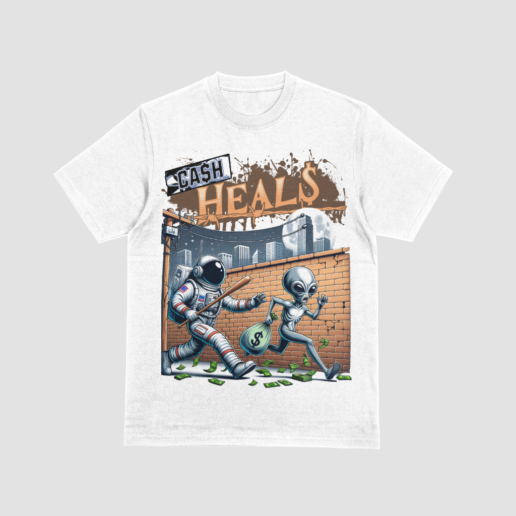 Cash Heals Graphic Tee